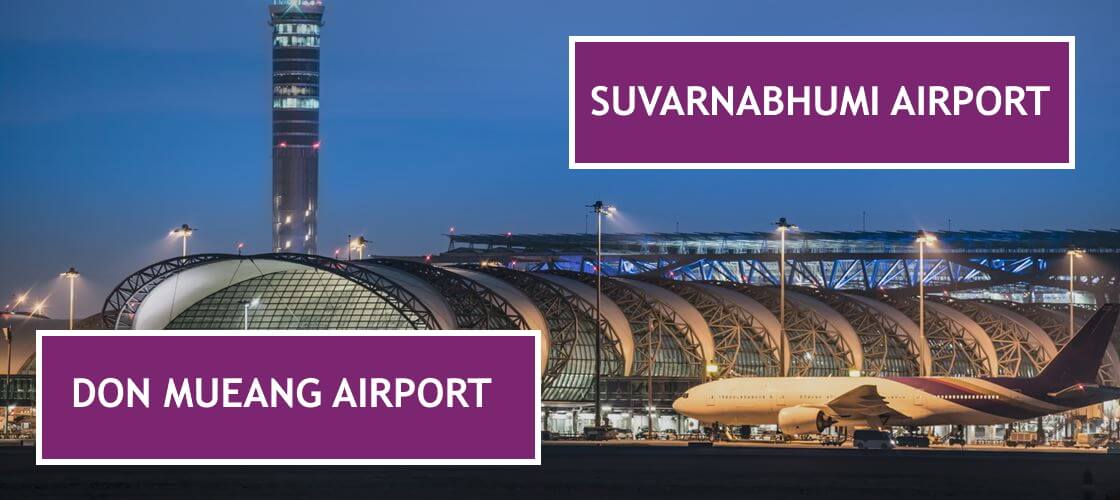 Transfer Suvarnabhumi – Don Mueang Airports